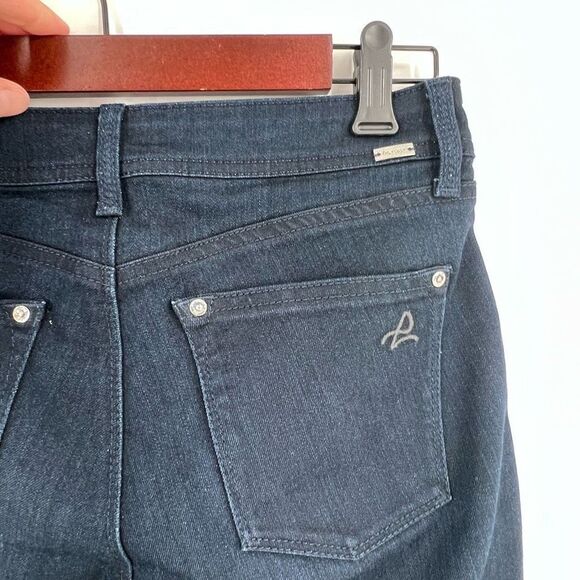 DL1961 Women's 4-Way Stretch Emma Power Legging Skinny Jean Dark Blue Wash Sz 26 - Picture 5 of 13